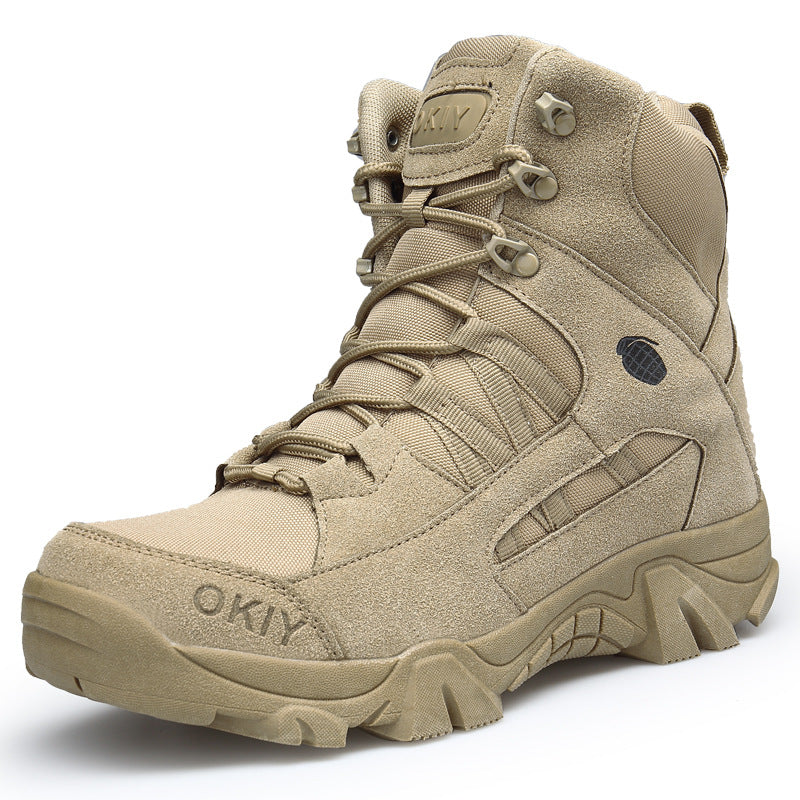 Men's High-top Tactical Outdoor Boots Lightweight Military Boots