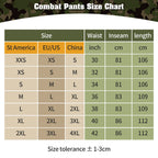 G3 Pro Combat Pants with Knee Pads Rip-Stop Tactical Pants Black