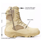 Men's Delta Mid Tactical Boots Light Duty Military Boots
