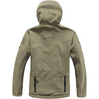 Archon Warm Fleece Hooded Tactical Military Jacket Coat