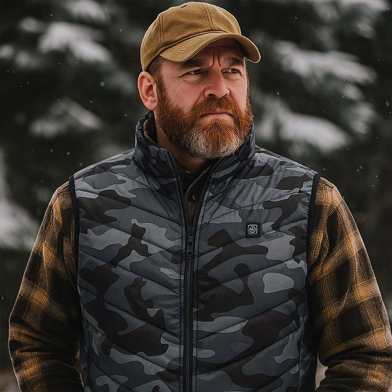 ArcticDown Pro – Tactical Heated Puffer Vest for Men