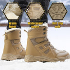 TWS Warm Fur Lined Outdoor Combat Boots